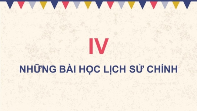 Soạn giáo án điện tử lịch sử 11 KNTT Bài 8: Một số cuộc khởi nghĩa và chiến tranh giải phóng trong lịch sử Việt Nam (từ TK III TCN đến cuối TK XIX) (Phần 4)