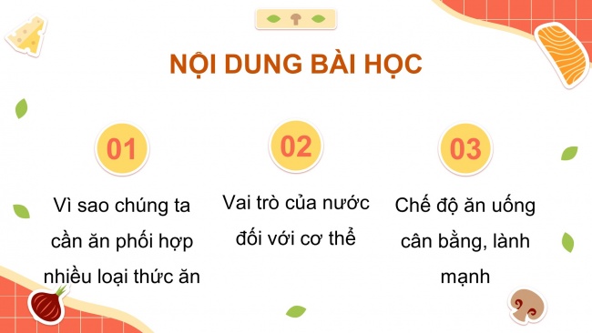 Soạn giáo án điện tử khoa học 4 CTST Bài 25: Ăn, uống khoa học để cơ thể khỏe mạnh