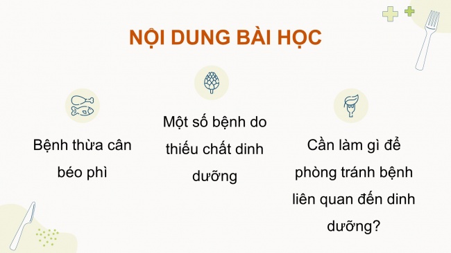 Soạn giáo án điện tử khoa học 4 CTST Bài 27: Một số bệnh liên quan đến dinh dưỡng