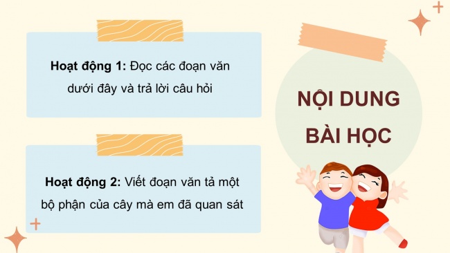 Soạn giáo án điện tử tiếng việt 4 KNTT Bài 20 Viết: Luyện viết đoạn văn miêu tả cây cối