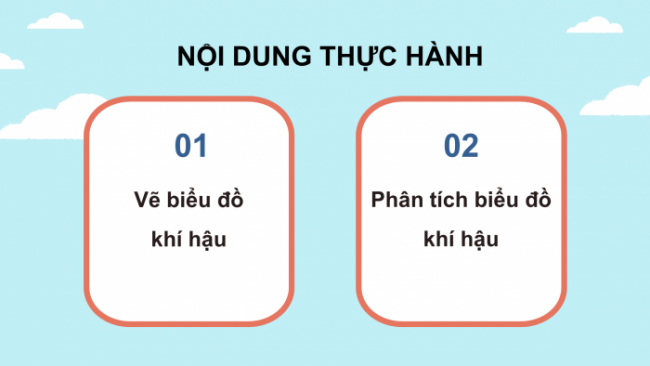 Soạn giáo án điện tử Địa lí 8 CD Bài 6: Thực hành: Vẽ và phân tích biểu đồ khí hậu