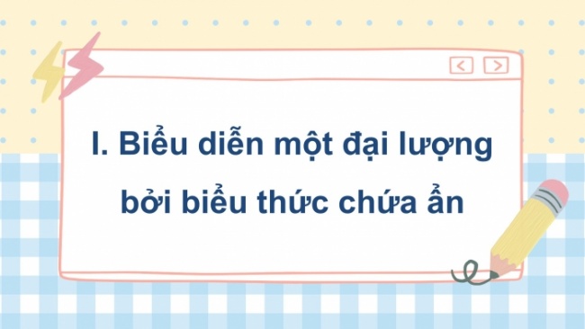 Soạn giáo án điện tử Toán 8 CD Chương 7 Bài 2: Ứng dụng của phương trình bậc nhất một ẩn