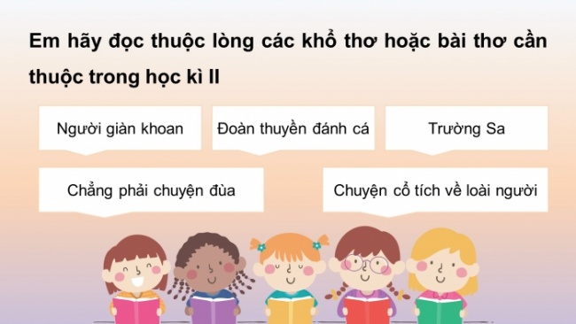 Soạn giáo án điện tử tiếng việt 4 cánh diều Bài 19: Ôn tập cuối năm học (Tiết 1, 2, 3)