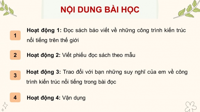 Soạn giáo án điện tử tiếng việt 4 KNTT Bài 28 Đọc: Đọc mở rộng