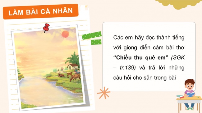 Soạn giáo án điện tử tiếng việt 4 KNTT Bài: Ôn tập và đánh giá cuối năm học (Tiết 6,7)