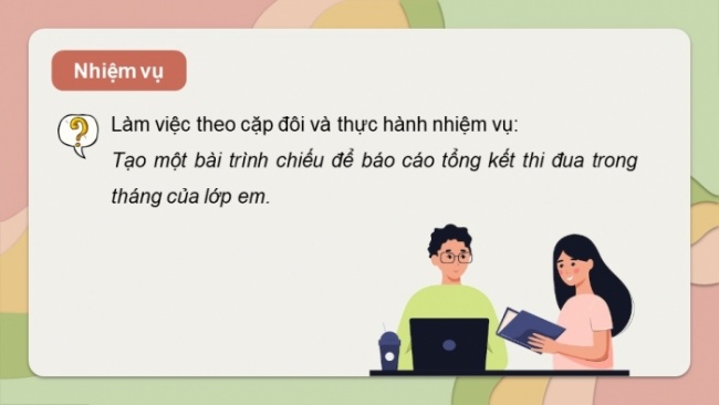 Soạn giáo án điện tử Tin học 8 CD Chủ đề E2 Bài 7: Thực hành sử dụng bản mẫu