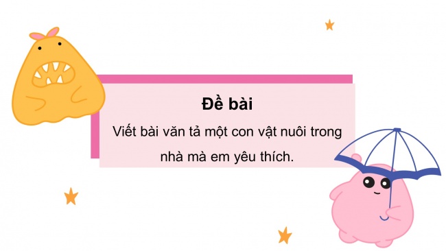 Soạn giáo án điện tử tiếng việt 4 CTST CĐ 8 Bài 2 Viết: Trả bài văn miêu tả con vật