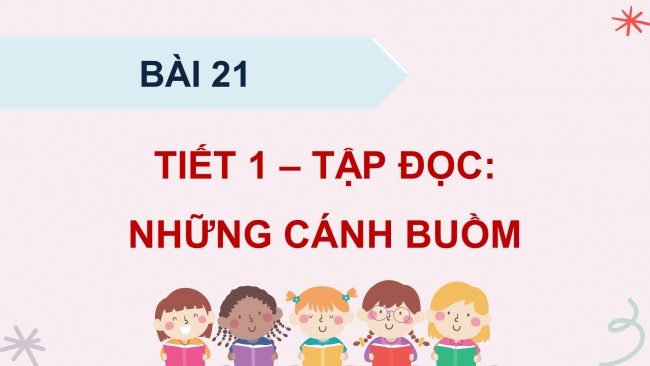 Soạn giáo án điện tử tiếng việt 4 KNTT Bài 21 Đọc: Những cánh buồm