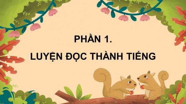 Soạn giáo án điện tử tiếng việt 4 CTST CĐ 8 Bài 4 Đọc: Nghe hạt dẻ hát