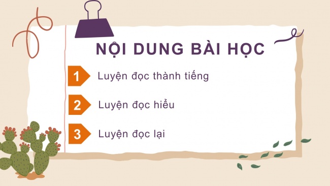 Soạn giáo án điện tử tiếng việt 4 CTST CĐ 8 Bài 5 Đọc: Quà tặng của chim non