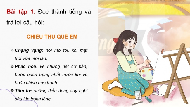 Soạn giáo án điện tử tiếng việt 4 CTST: Ôn tập cuối năm học