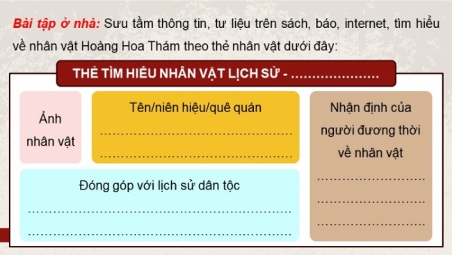 Soạn giáo án điện tử Lịch sử 8 CD Bài 16: Việt Nam nửa sau thế kỉ XIX (Phần 4)