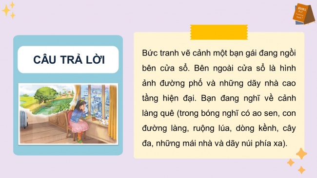 Soạn giáo án điện tử tiếng việt 4 KNTT Bài 24 Đọc: Quê ngoại