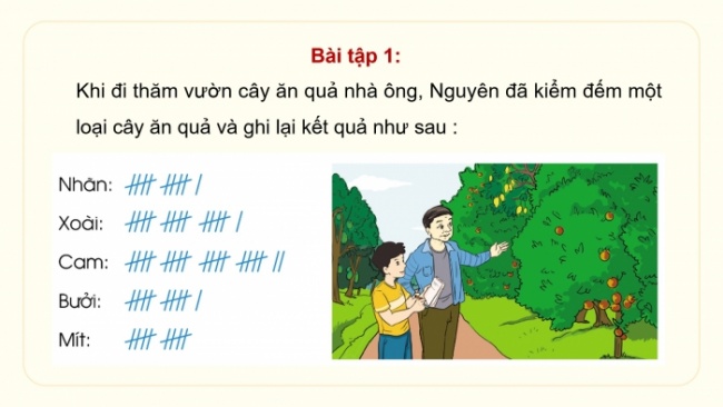 Soạn giáo án điện tử toán 4 cánh diều Bài 95: Ôn tập về một số yếu tố thống kê và xác suất