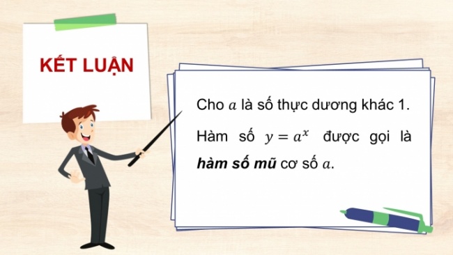 Soạn giáo án điện tử toán 11 KNTT Bài 20: Hàm số mũ và hàm số lôgarit