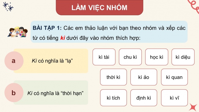 Soạn giáo án điện tử tiếng việt 4 KNTT Bài 27 Luyện từ và câu: Luyện tập lựa chọn từ ngữ