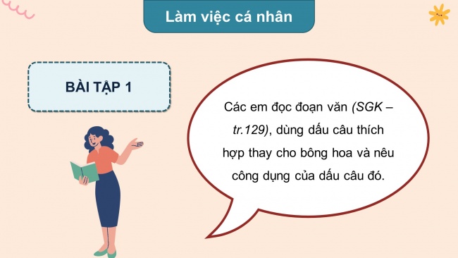 Soạn giáo án điện tử tiếng việt 4 KNTT Bài 29 Luyện từ và câu: Luyện tập về dấu câu