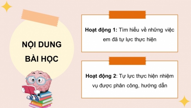 Soạn giáo án điện tử HĐTN 4 CTST bản 2 Tuần 25: HĐGDTCĐ - Tự lực thực hiện nhiệm vụ theo sự phân công, hướng dẫn