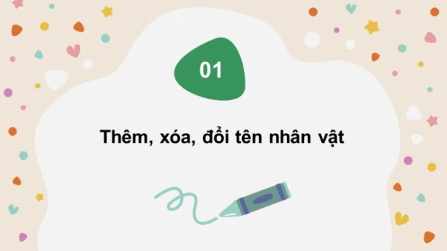 Soạn giáo án điện tử tin học 4 cánh diều Chủ đề F bài 4: Tạo chương trình có nhiều nhân vật