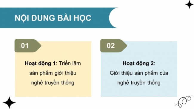 Soạn giáo án điện tử HĐTN 4 CTST bản 2 Tuần 34: HĐGDTCĐ - Giới thiệu nghề truyền thống ở địa phương