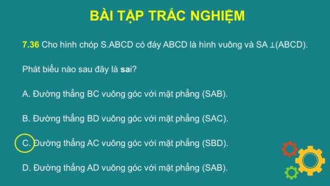 Soạn giáo án điện tử toán 11 KNTT: Bài tập cuối chương 7