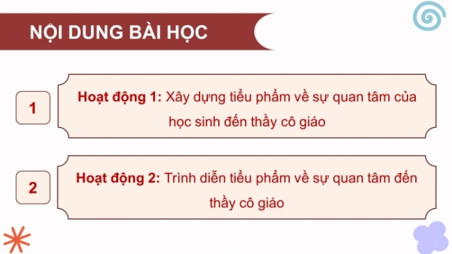 Soạn giáo án điện tử HĐTN 4 CTST bản 2 Tuần 11: HĐGDTCĐ - Thực hành duy trì và phát triển mối quan hệ với thầy cô giáo