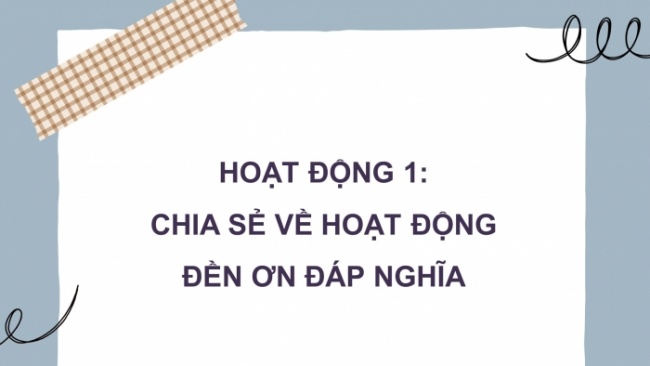 Soạn giáo án điện tử HĐTN 4 CTST bản 2 Tuần 15: HĐGDTCĐ - Hoạt động đền ơn đáp nghĩa tại địa phương