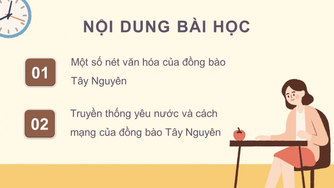 Soạn giáo án điện tử lịch sử và địa lí 4 KNTT Bài 22: Một số nét văn hoá và truyền thống yêu nước, cách mạng của đồng bào Tây Nguyên