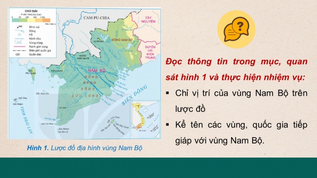 Soạn giáo án điện tử lịch sử và địa lí 4 KNTT Bài 24: Thiên nhiên vùng Nam Bộ