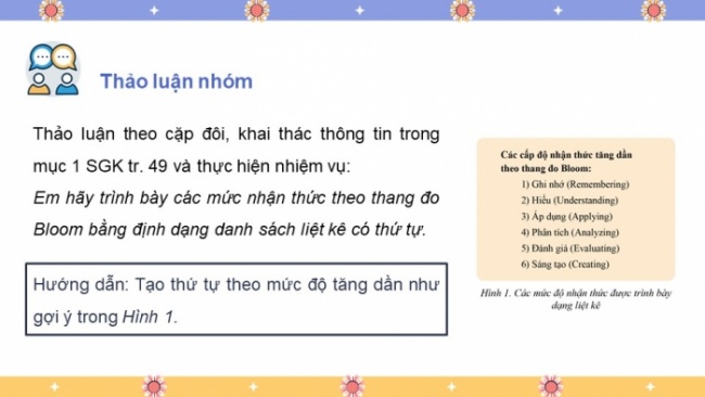 Soạn giáo án điện tử Tin học 8 CD Chủ đề E2 Bài 4: Thực hành tạo danh sách liệt kê và tiêu đề trang