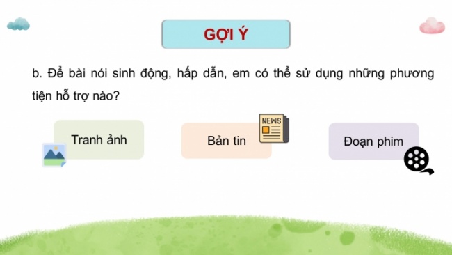 Soạn giáo án điện tử tiếng việt 4 CTST CĐ 6 Bài 2 Nói và nghe: Giới thiệu một cảnh đẹp