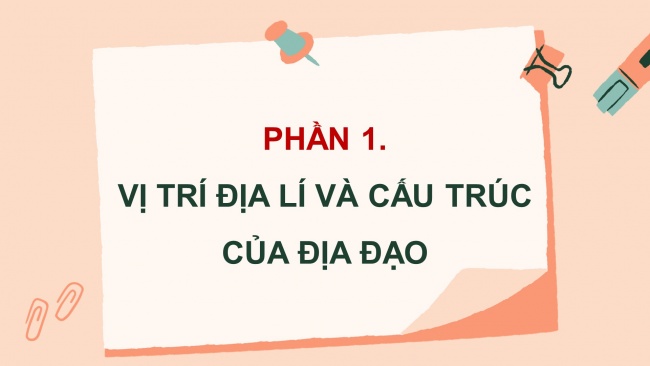 Soạn giáo án điện tử lịch sử và địa lí 4 KNTT Bài 28: Địa đạo Củ Chi