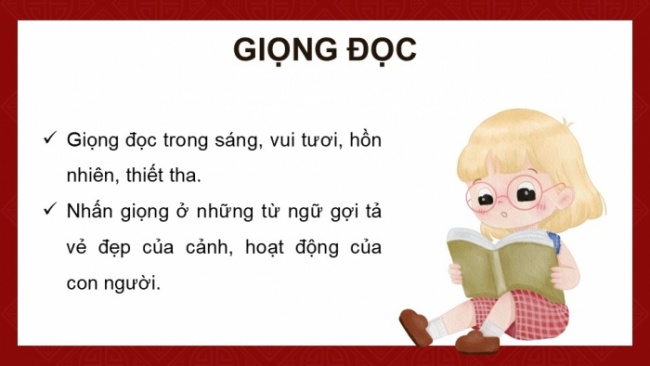 Soạn giáo án điện tử tiếng việt 4 CTST CĐ 6 Bài 7 Đọc: Chợ Tết