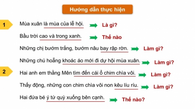 Soạn giáo án điện tử tiếng việt 4 CTST CĐ 5 Bài 7 Luyện từ và câu: Luyện tập về vị ngữ