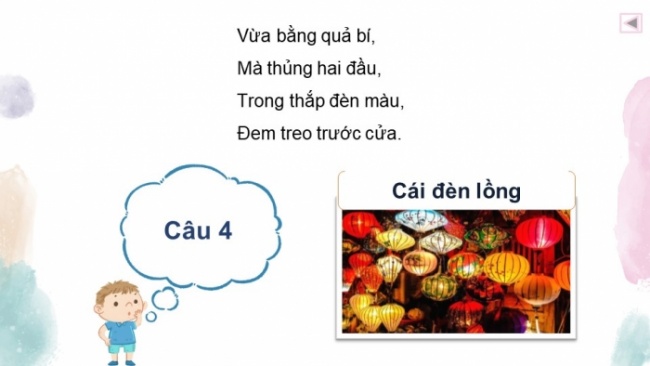 Soạn giáo án điện tử mĩ thuật 4 cánh diều Bài 13: Sản phẩm thủ công truyền thống