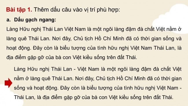 Soạn giáo án điện tử tiếng việt 4 CTST CĐ 7 Bài 4 Luyện từ và câu: Luyện tập về dấu câu