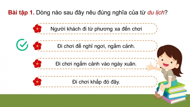 Soạn giáo án điện tử tiếng việt 4 CTST CĐ 7 Bài 8 Luyện từ và câu: Mở rộng vốn từ Du lịch