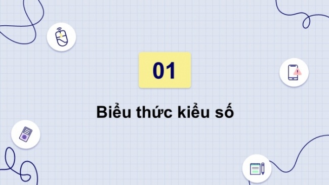 Soạn giáo án điện tử Tin học 8 CD Chủ đề F Bài 3: Sử dụng biểu thức trong chương trình