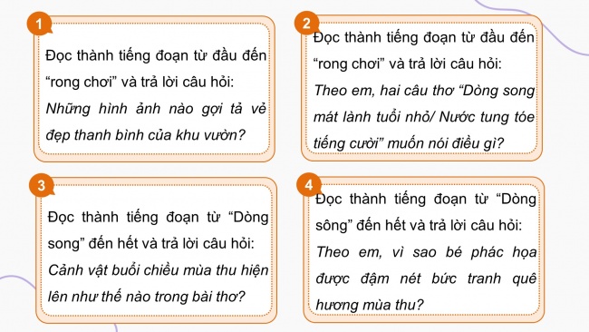 Soạn giáo án điện tử tiếng việt 4 CTST: Ôn tập cuối năm học