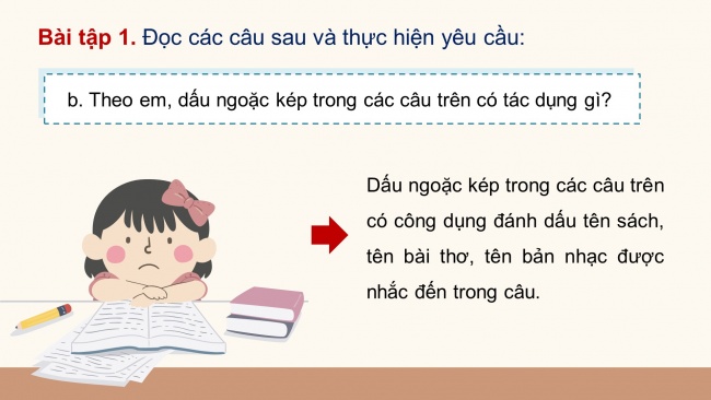 Soạn giáo án điện tử tiếng việt 4 CTST CĐ 7 Bài 1 Luyện từ và câu: Dấu ngoặc kép