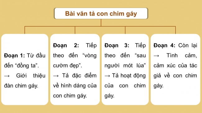 Soạn giáo án điện tử tiếng việt 4 CTST CĐ 7 Bài 1 Viết: Bài văn miêu tả con vật