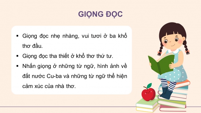 Soạn giáo án điện tử tiếng việt 4 CTST CĐ 7 Bài 3 Đọc: Từ Cu-ba