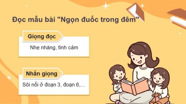 Soạn giáo án điện tử tiếng việt 4 cánh diều Bài 17 Đọc 3: Ngọn đuốc trong đêm