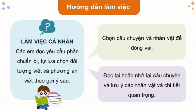 Soạn giáo án điện tử tiếng việt 4 KNTT Bài 25 Viết: Viết đoạn văn tưởng tượng