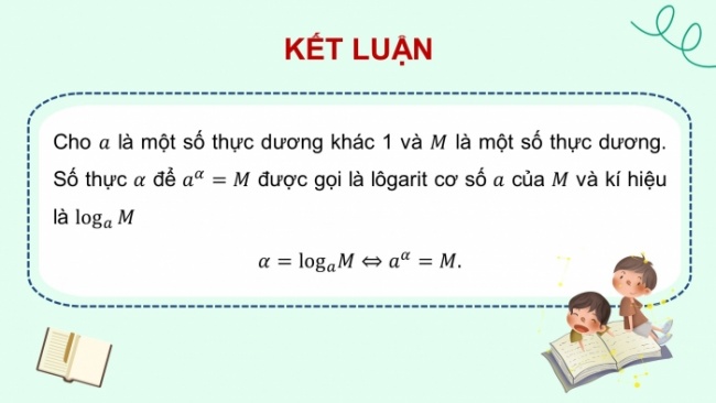 Soạn giáo án điện tử toán 11 KNTT Bài 19: Lôgarit