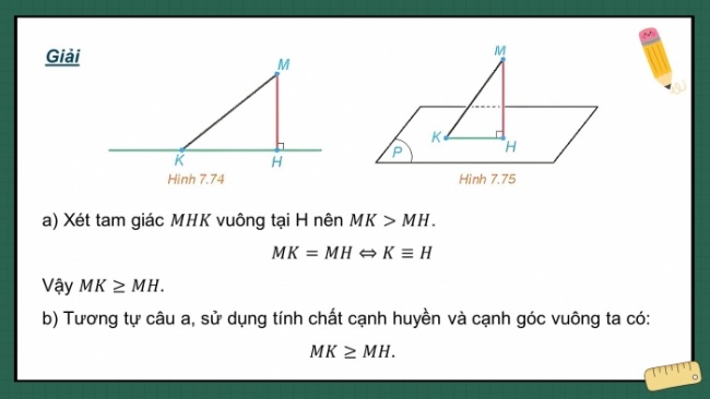 Soạn giáo án điện tử toán 11 KNTT Bài 26: Khoảng cách