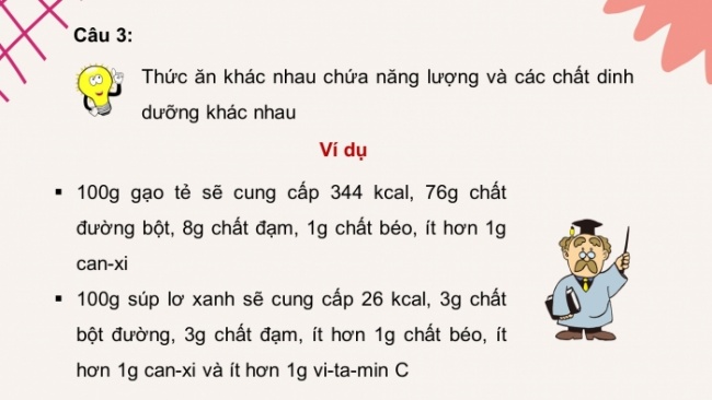 Soạn giáo án điện tử khoa học 4 cánh diều Bài: Ôn tập chủ đề Con người và sức khỏe