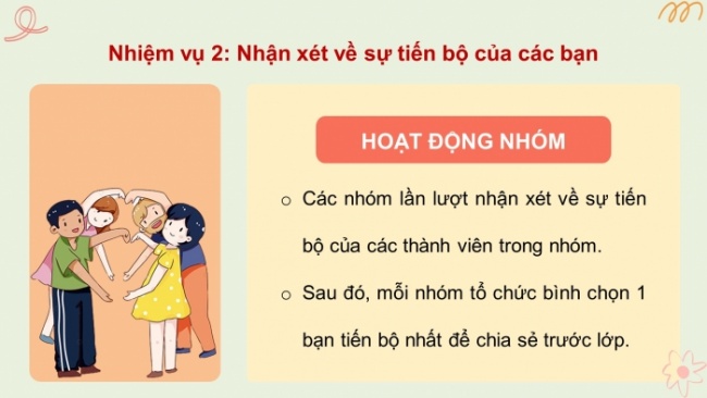 Soạn giáo án điện tử HĐTN 4 CTST bản 2 Tuần 35: HĐGDTCĐ - Báo cáo kết quả rèn luyện