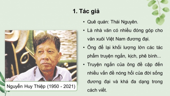 Soạn giáo án điện tử ngữ văn 11 CTST Bài 6 Đọc 2: Muối của rừng