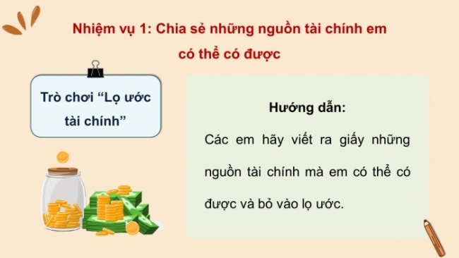 Soạn giáo án điện tử HĐTN 4 CTST bản 2 Tuần 19: HĐGDTCĐ - Lựa chọn đồ dùng muốn mua phù hợp với tài chính cá nhân